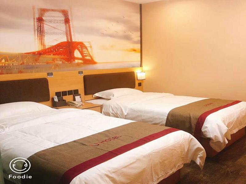 Thank Inn Plus Hotel Lanzhou Railway Station Post And Telecommunications Building Luaran gambar